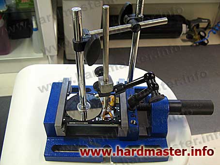 Станок для работ с 2,5' HDD (расклинивание, смена БМГ и т.п.) Станок для работ с 2,5