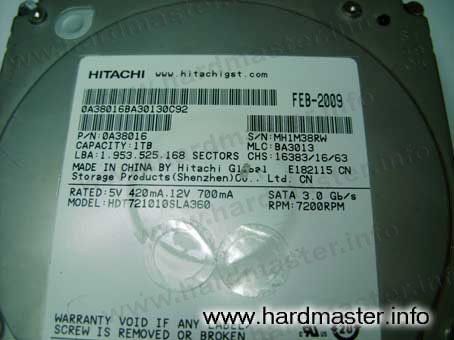 Hitachi HDT721010SLA360 Hitachi HDT721010SLA360