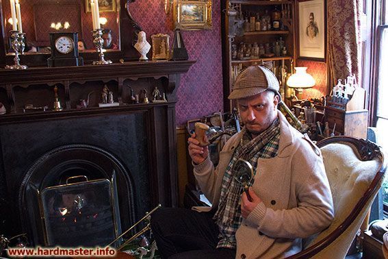 В доме-музее Шеролка Холмса В доме-музее Шеролка Холмса